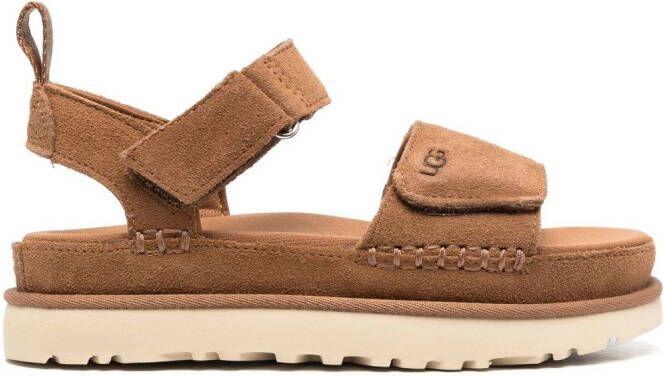 UGG Sandalen met klittenband Bruin