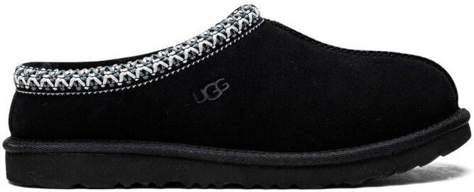 UGG Kids Tas II suède slippers Zwart