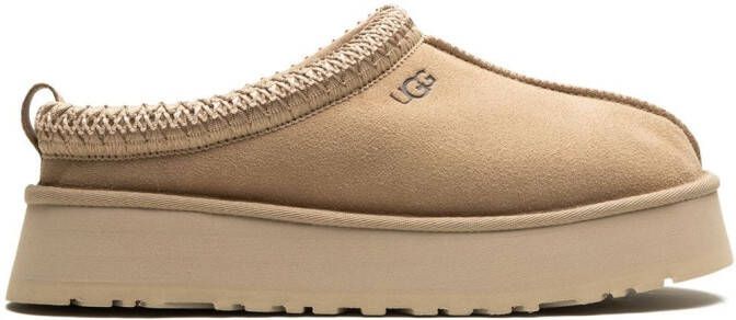 UGG Tazz slippers met plateauzool Beige