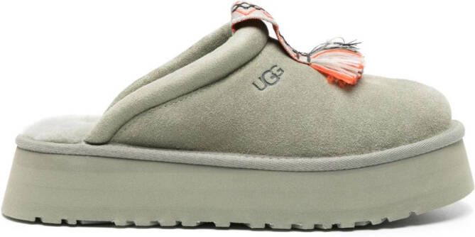 UGG Tazz suède slippers Groen