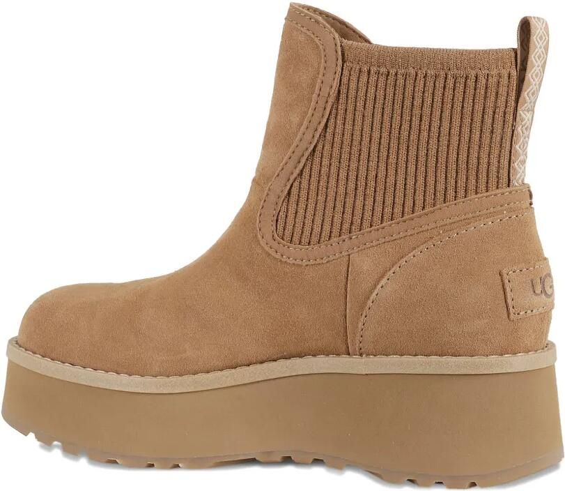 UGG 20 mm geribbelde laarzen met plateauzool Bruin - Foto 2