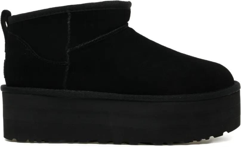 UGG 50 mm Classic Ultra mini laarzen Zwart
