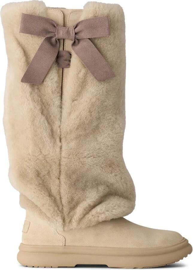 UGG Apres City Tall bow-detail boots Beige - Foto 2