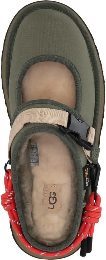 UGG Bea Mary Jane Wildwood slippers met plateauzool Groen