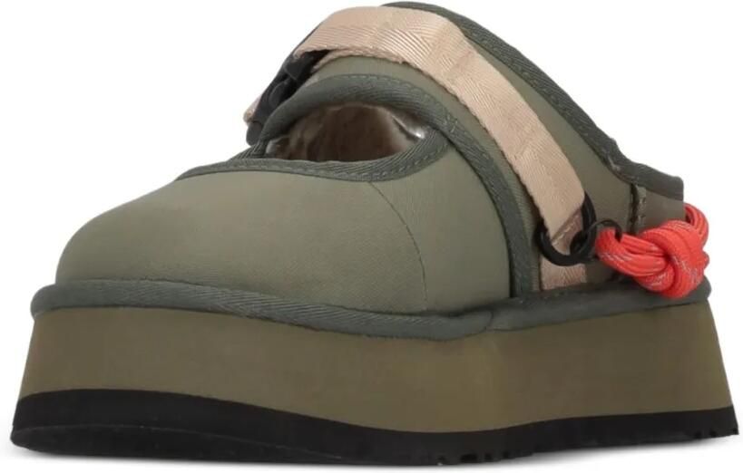 UGG Bea Mary Jane Wildwood slippers met plateauzool Groen - Foto 2