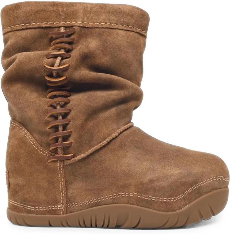 UGG Bucked soepelvallende veterlaarzen Bruin