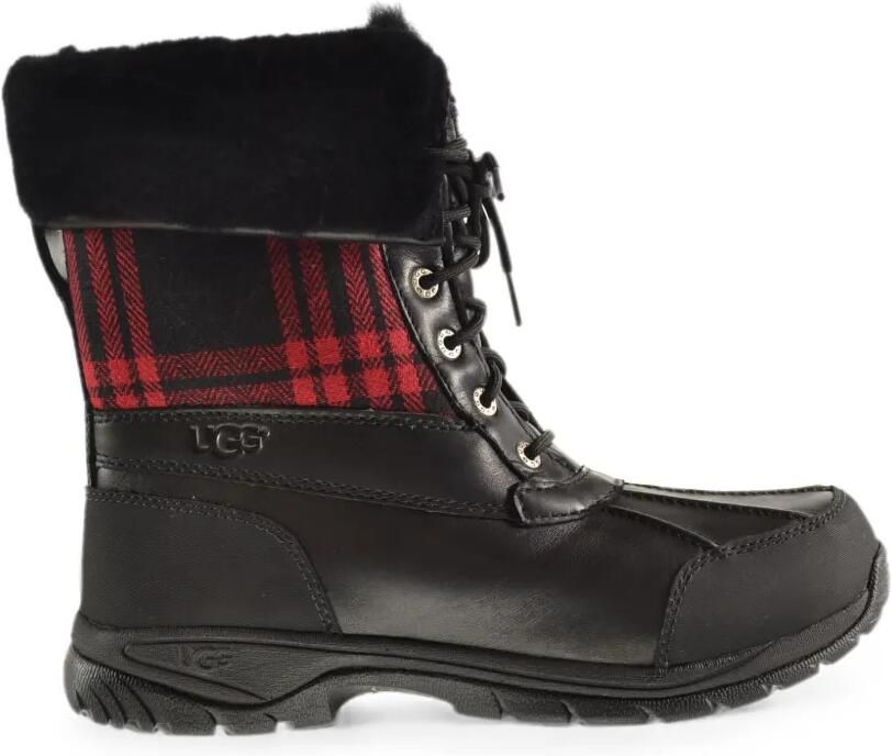 UGG Butte geruite laarzen Zwart