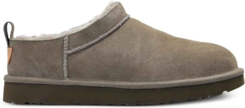 UGG Classic Micro enkellaarzen met logo-patch Beige