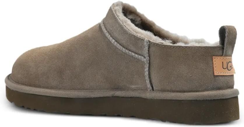 UGG Classic Micro enkellaarzen met logo-patch Beige - Foto 3