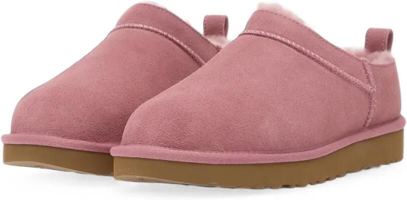 UGG Classic Micro suède enkellaarzen met lammy voering Roze - Foto 3