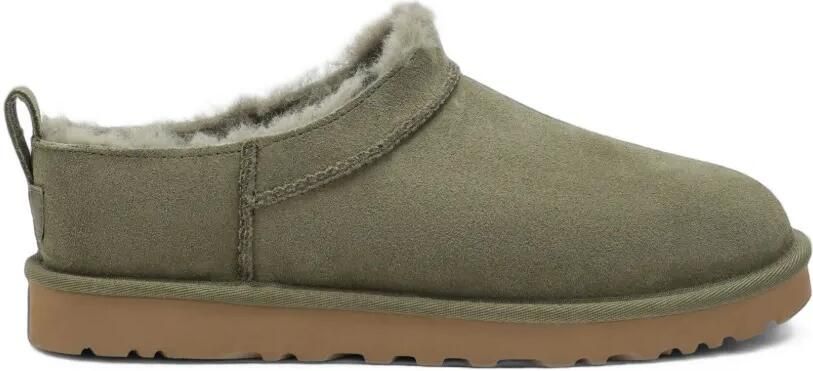 UGG Classic Micro suède sandalen Groen