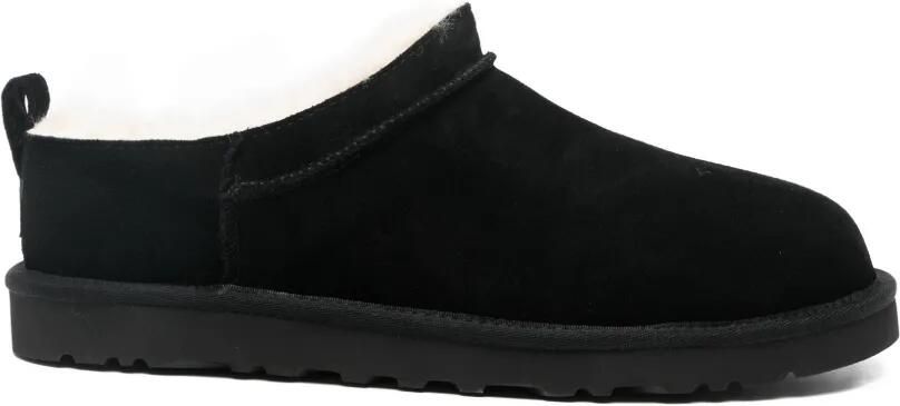 UGG Classic Micro suède slippers Zwart