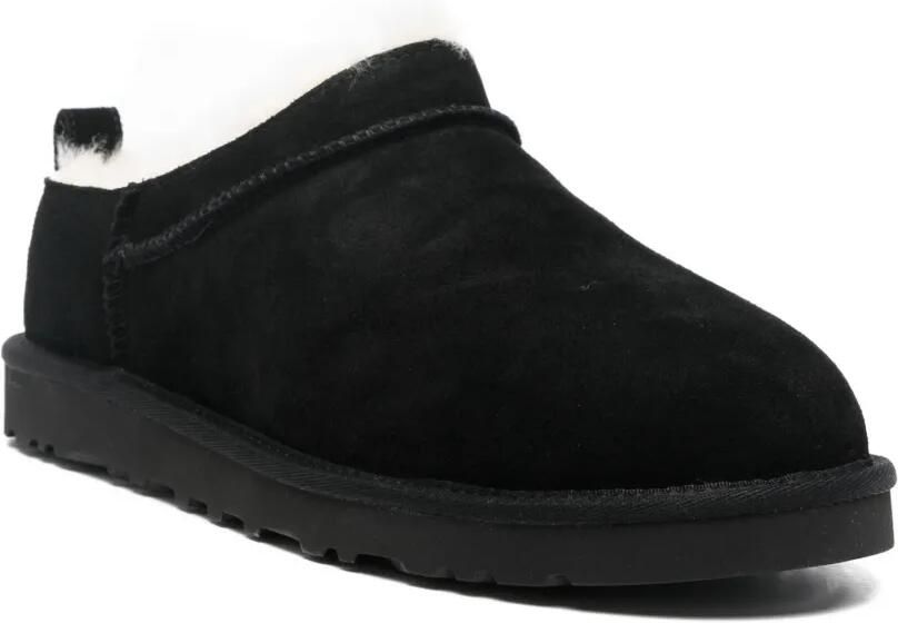 UGG Classic Micro suède slippers Zwart - Foto 3