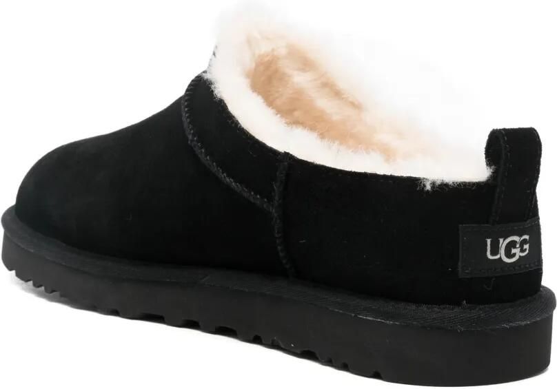 UGG Classic Micro suède slippers Zwart - Foto 2
