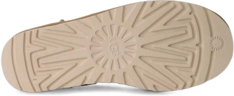 UGG Classic Micro Sun Stitch enkellaarzen met borduurwerk Beige - Foto 5
