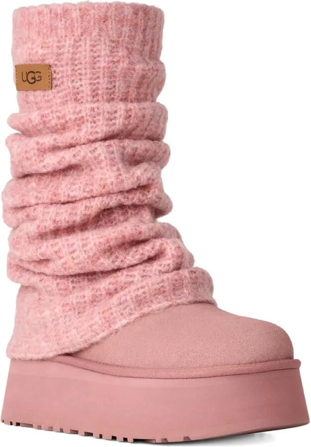 UGG Classic Mini Dipper Legwarmer laarzen Roze - Foto 2
