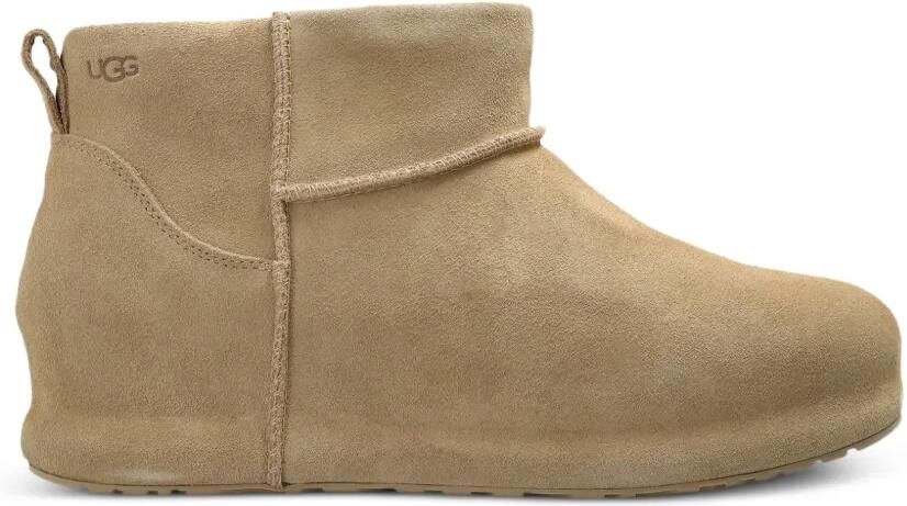 UGG Classic Mini Enwrap suède enkellaarzen Beige