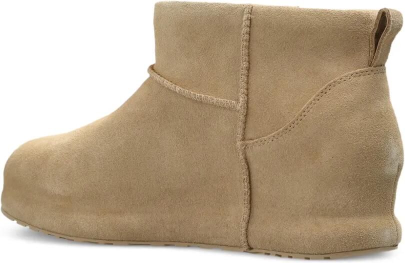UGG Classic Mini Enwrap suède enkellaarzen Beige - Foto 4