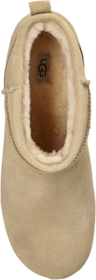 UGG Classic Mini Enwrap suède enkellaarzen Beige - Foto 5