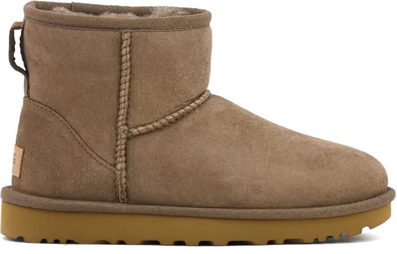 UGG Classic Mini II leather ankle boots Bruin