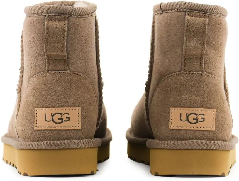 UGG Classic Mini II leather ankle boots Bruin - Foto 3