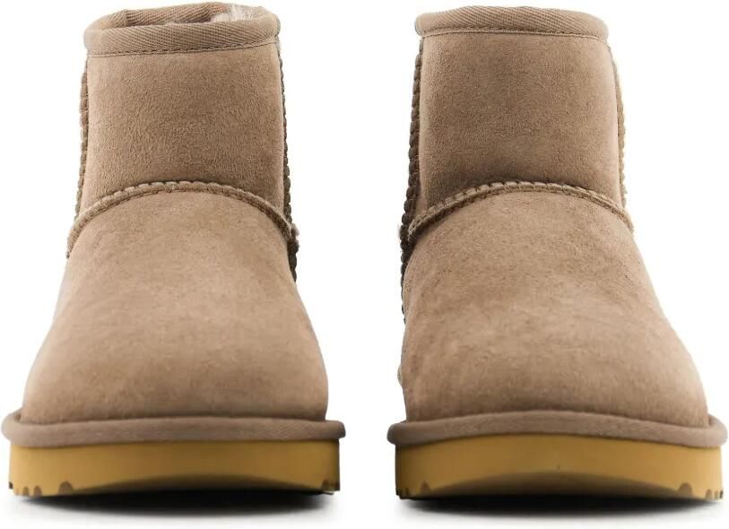 UGG Classic Mini II leather ankle boots Bruin - Foto 4