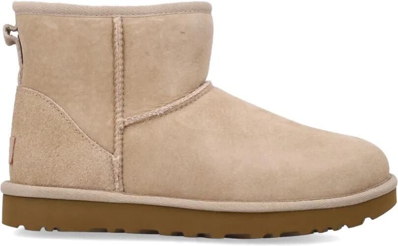 UGG Classic Mini II slip-on enkellaarzen Beige
