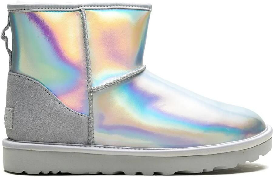 UGG Classic Mini Iridescent "Glacier Grey" laarzen Grijs