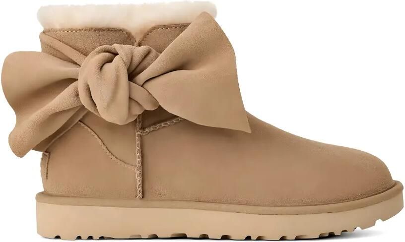 UGG Classic mini laarzen met strik Beige - Foto 1