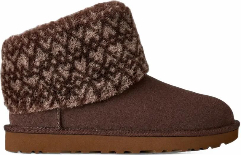UGG Classic mini printed ankle boots Bruin