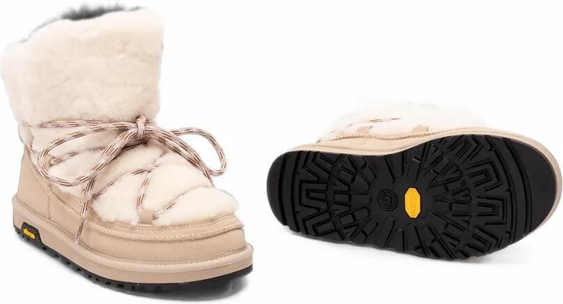 UGG classic-tread fluffed boots Beige - Foto 5