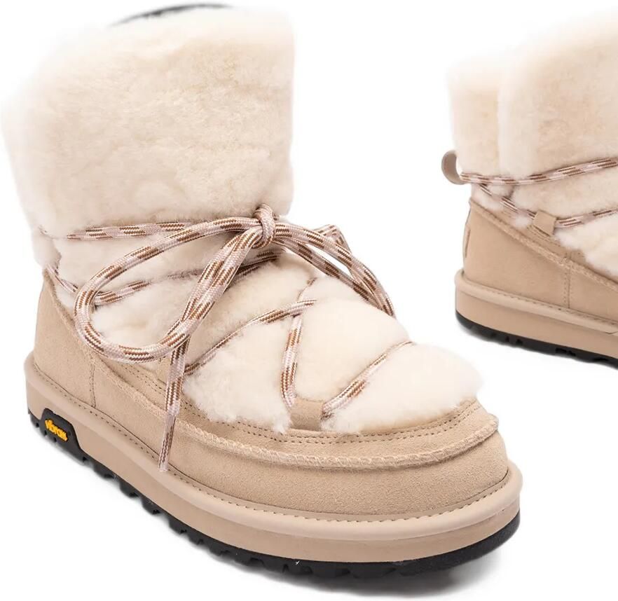 UGG classic-tread fluffed boots Beige - Foto 2
