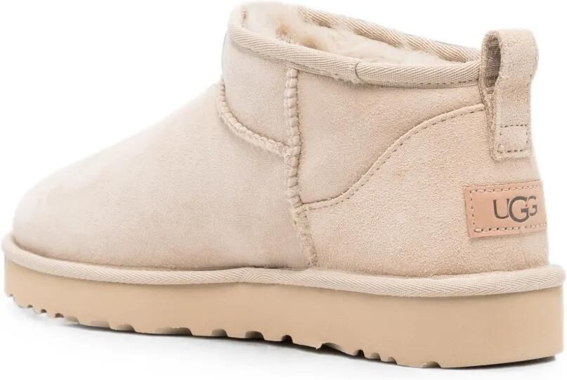UGG Classic Ultra Mini enkellaarzen Beige - Foto 2