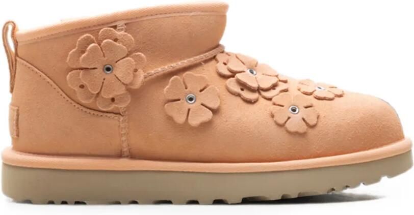 UGG Classic Ultra Mini Fleur enkellaarzen Oranje