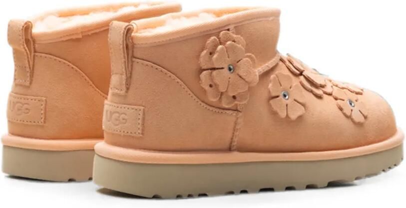UGG Classic Ultra Mini Fleur enkellaarzen Oranje - Foto 3
