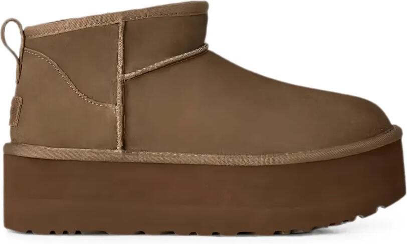 UGG Classic Ultra Mini laarzen met plateauzool Bruin