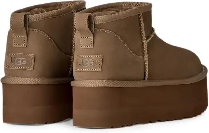 UGG Classic Ultra Mini laarzen met plateauzool Bruin - Foto 2