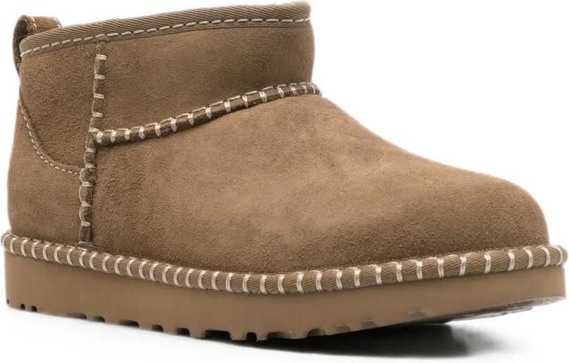 UGG Classic Ultra Mini laarzen met print Bruin - Foto 2