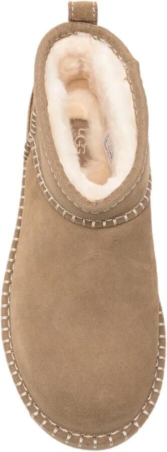 UGG Classic Ultra Mini laarzen met print Bruin - Foto 3