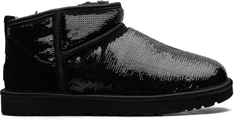 UGG Classic Ultra Mini "Mirror Ball Black" laarzen Zwart