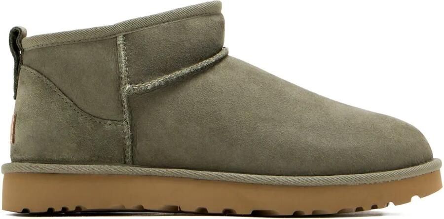 UGG Classic Ultra Mini suède laarzen Groen