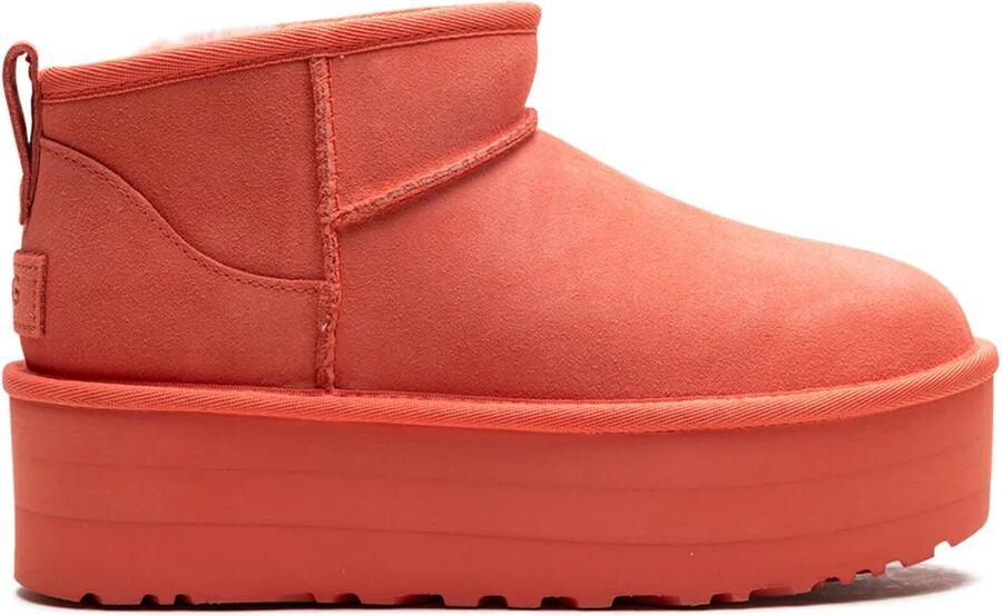 UGG Classic Ultra Mini "Vibrant Coral" laarzen Roze