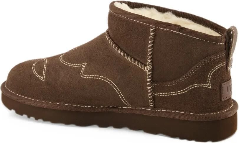 UGG Classic Ultra Mini Western boots Bruin - Foto 4