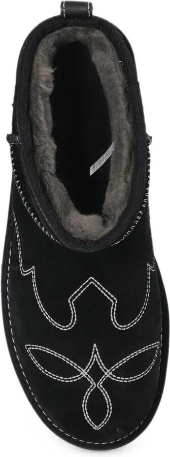 UGG Classic Ultra mini Western boots Zwart - Foto 4
