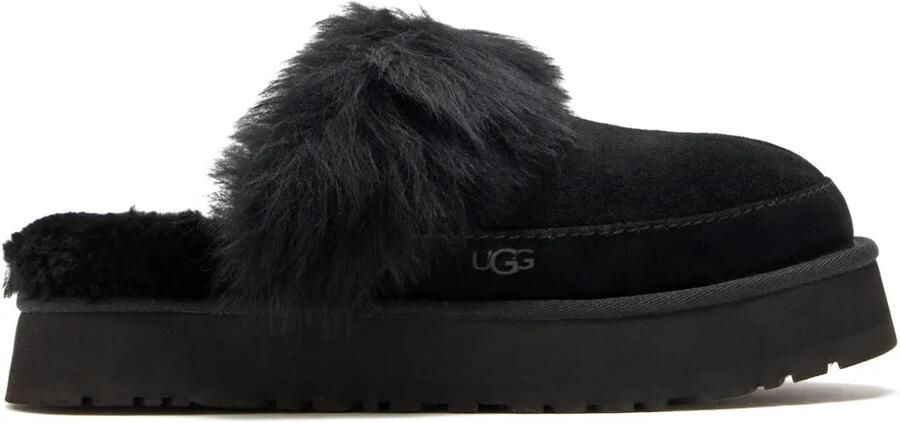 UGG Disquette Chalet suède slippers Zwart