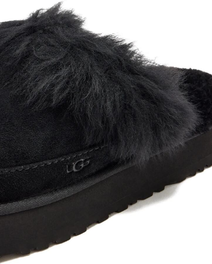 UGG Disquette Chalet suède slippers Zwart - Foto 2