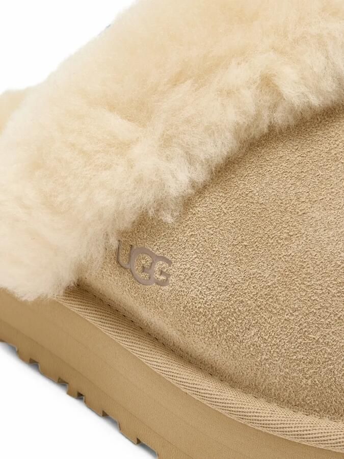 UGG Disquette lammy muiltjes met plateauzool Beige - Foto 3