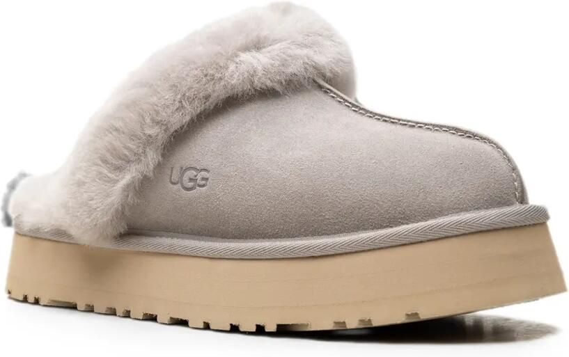 UGG Disquette muiltjes met lammy afwerking Grijs