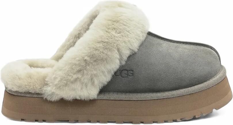 UGG Disquette shearling slippers Grijs