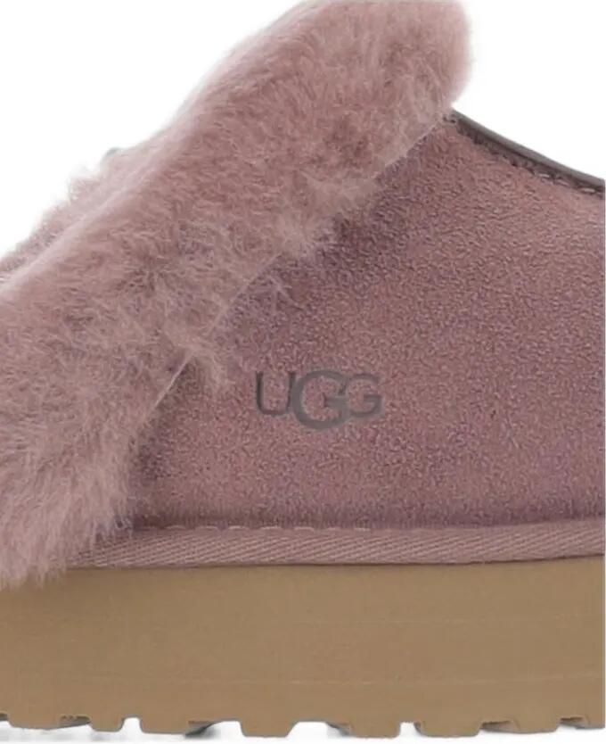 UGG Disquette lammy slippers Roze - Foto 3